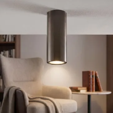 Minimalistische Röhren-Deckenleuchte GU10 | Mondialshop