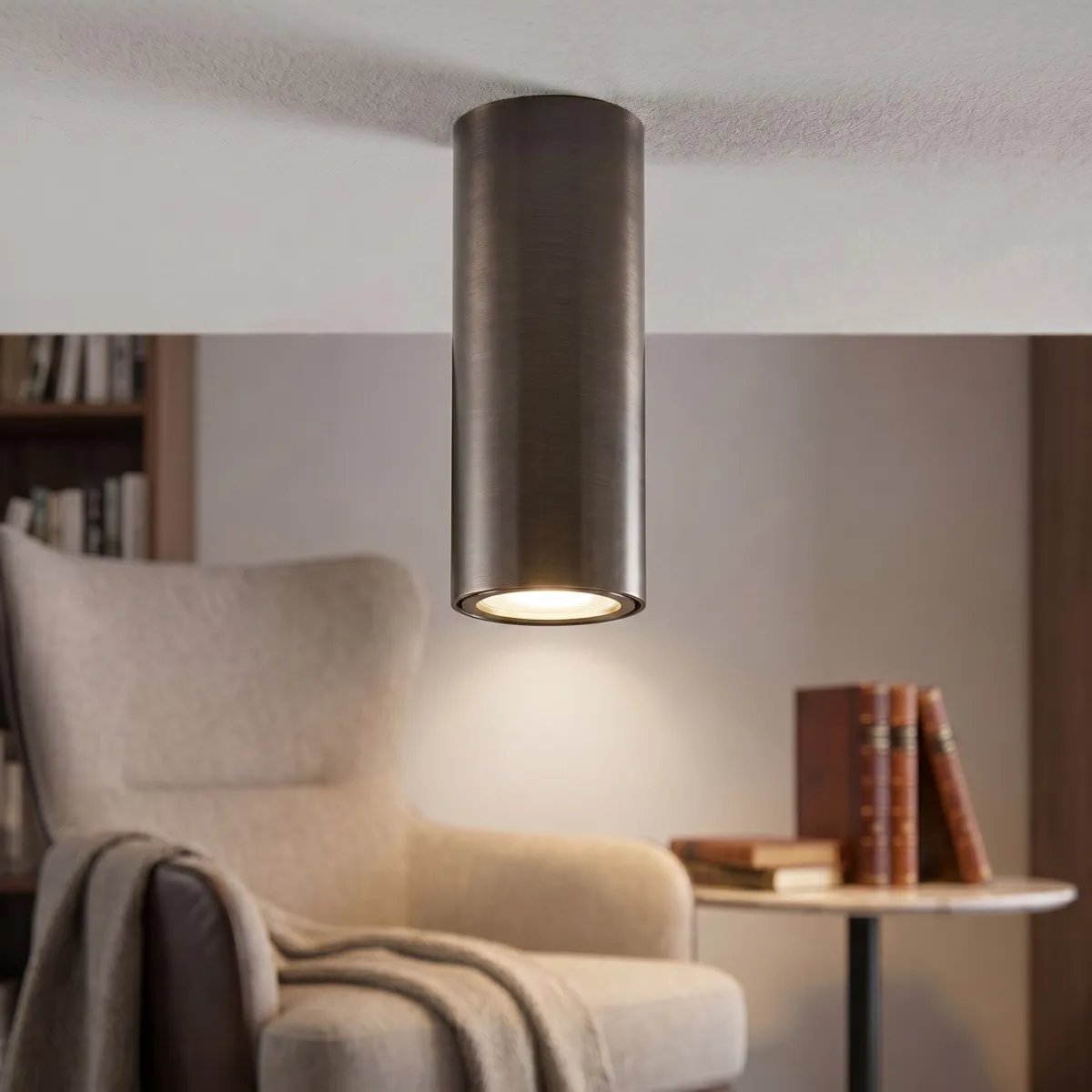 Plafonnier tubulaire minimaliste GU10 | Mondialshop