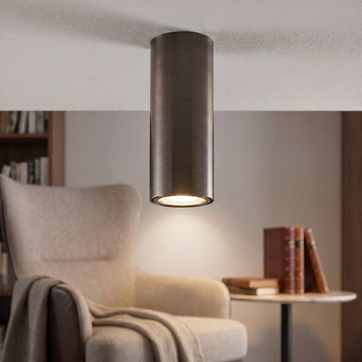 Plafonnier tubulaire minimaliste GU10 | Mondialshop