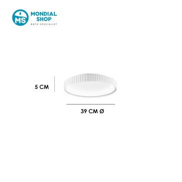 Plafoniera LED Ultra-Slim Luce Regolabile | Mondialshop