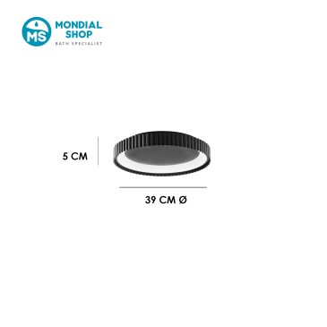 Ultraflache LED-Deckenleuchte mit verstellbarer Helligkeit | Mondialshop