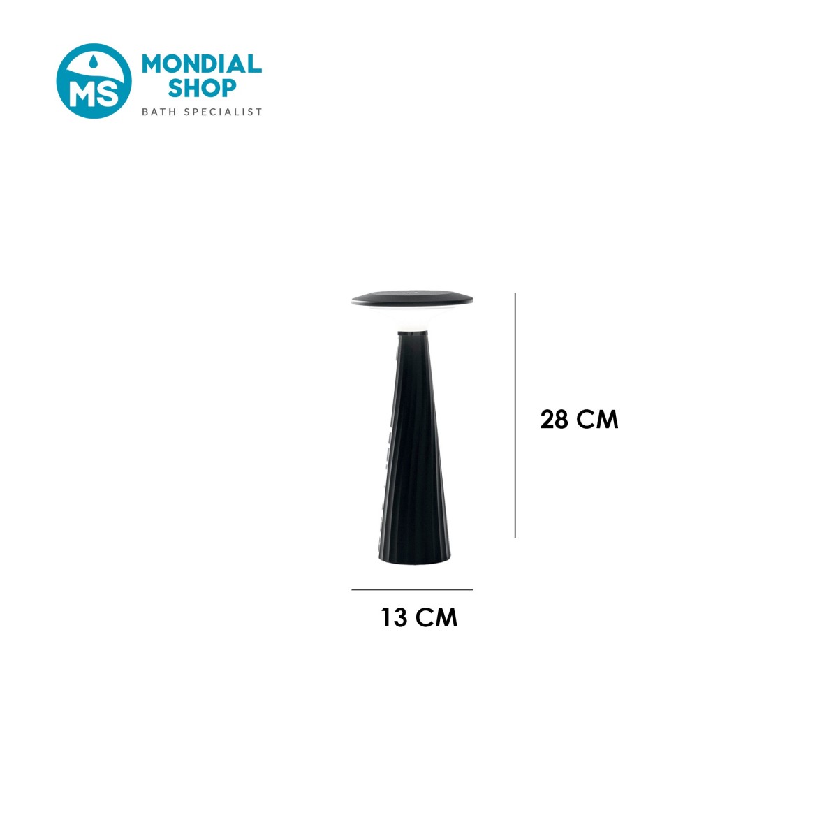 Lampe LED sans fil 2,5 W pour extérieur | Mondialshop