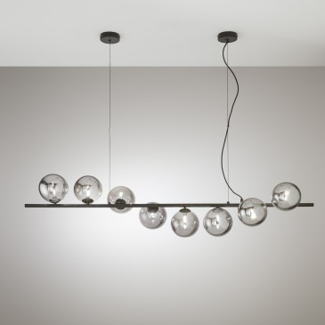 Lustre moderne réglable 8xG9 | Mondialshop