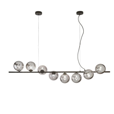 Lustre moderne réglable 8xG9 | Mondialshop