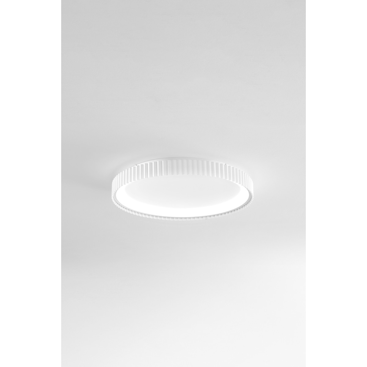 Extraflache LED-Deckenleuchte aus Metall | Mondialshop