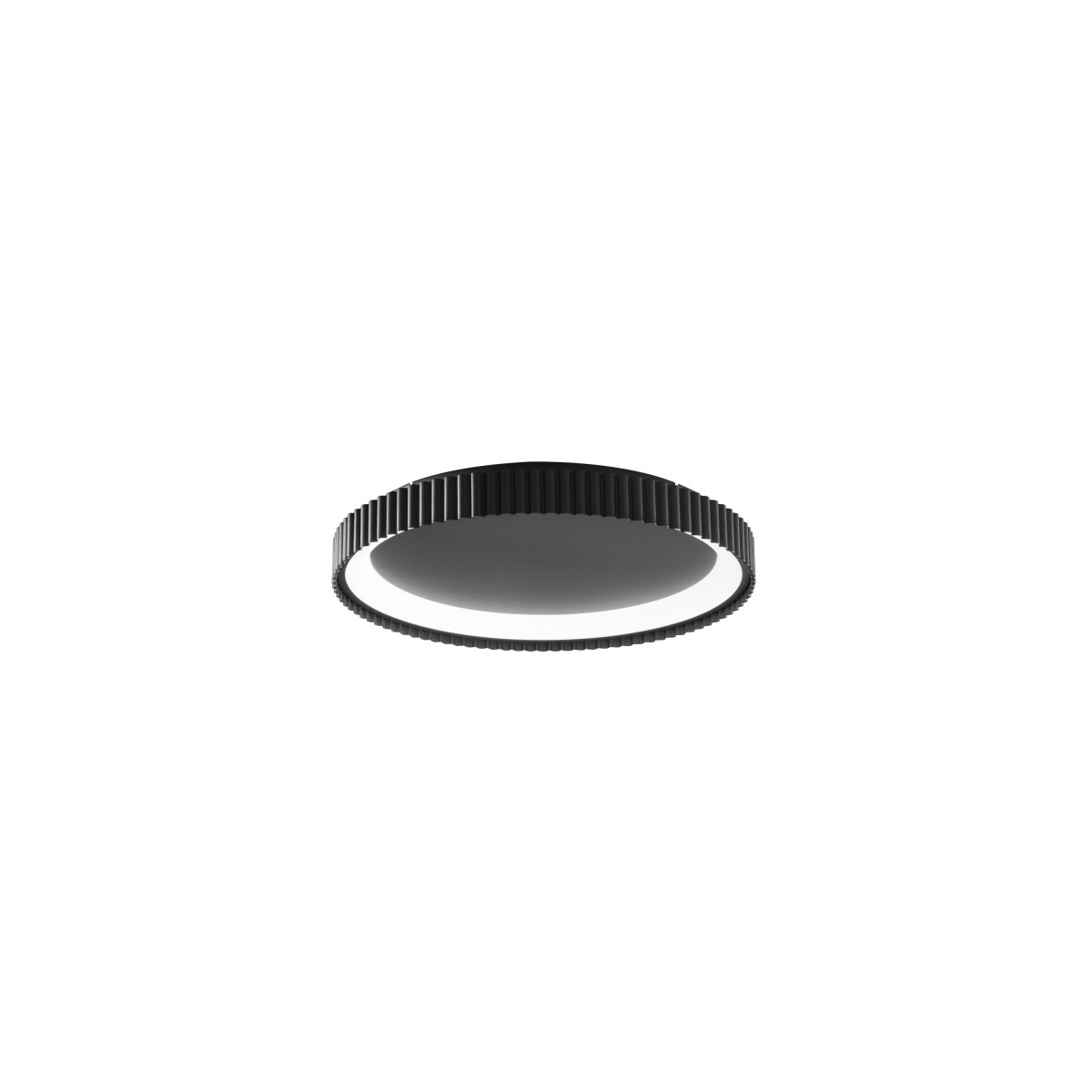 Extraflache LED-Deckenleuchte aus Metall | Mondialshop