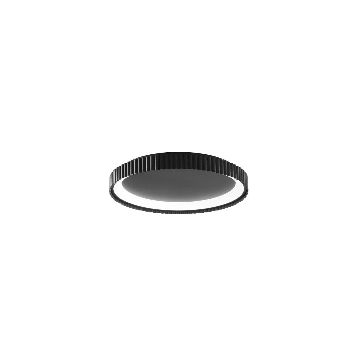 Plafonnier LED extra-plat en métal | Mondialshop