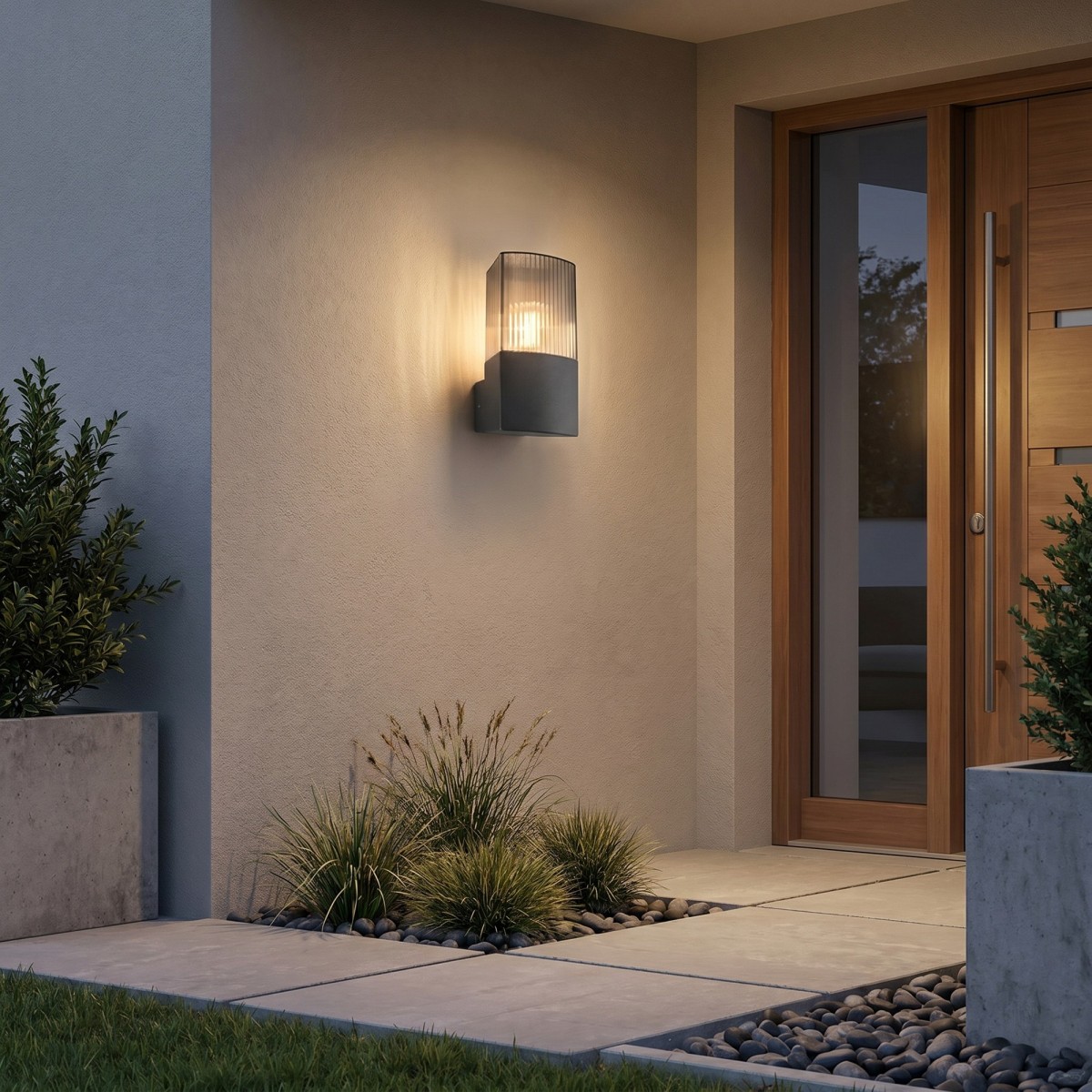 Applique Moderna Antracite e Fumé | Mondialshop