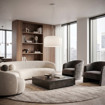 Suspension en verre E27 | Mondialshop