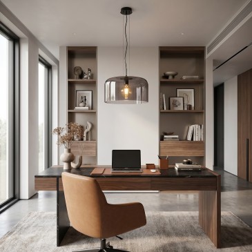E27 Glas-Pendelleuchte | Mondialshop