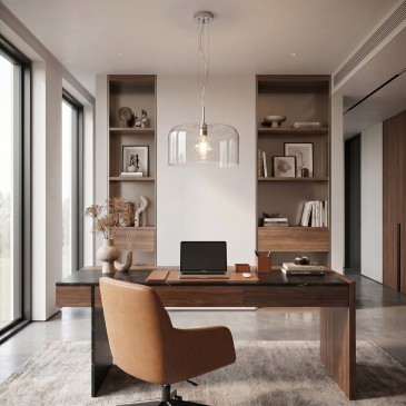 E27 Glas-Pendelleuchte | Mondialshop