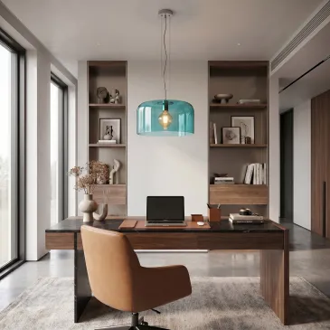 Suspension en verre E27 | Mondialshop