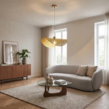 Lampadario moderno a una...