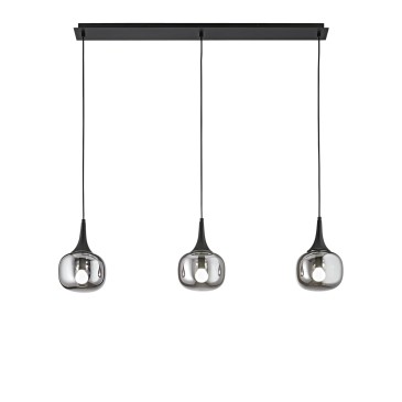 Moderne Pendelleuchte aus Holz, 3xE14 | Mondialshop