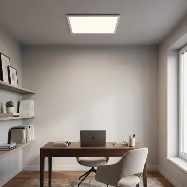 Pannello LED bianco ultra sottile Design moderno adatto a Stanze Camere o Uffici 60x60 cm 24W