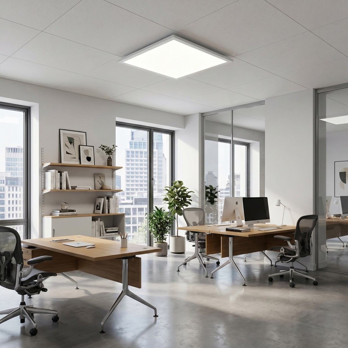 24-W-Ultradünnes weißes LED-Panel | Mondialshop
