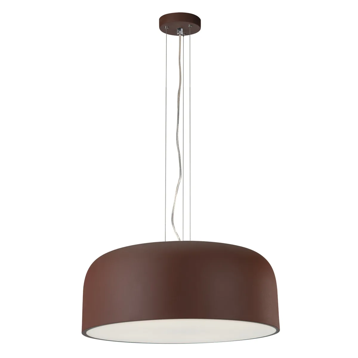 Suspension 4xE27 blanche ou bronze | Mondialshop