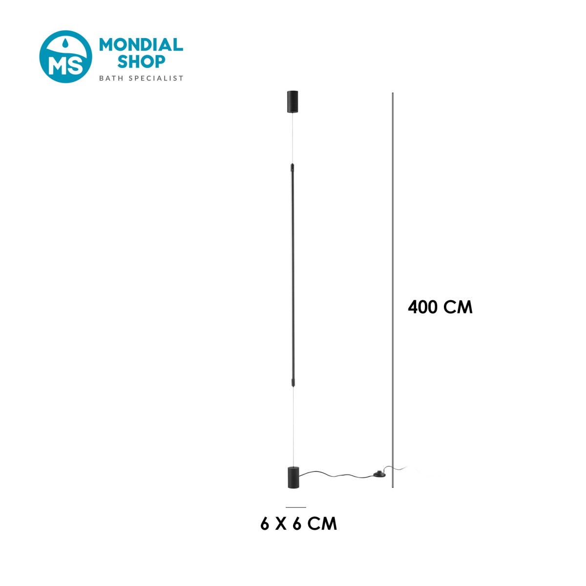 Lampadaire 15W | Mondialshop