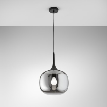 Skandinavische Pendelleuchte, Weiß oder Grau, E27 | Mondialshop