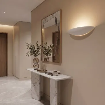 Lampada da parete Disponibile in 3 varianti 2XG9 Doppia emissione Stile minimal