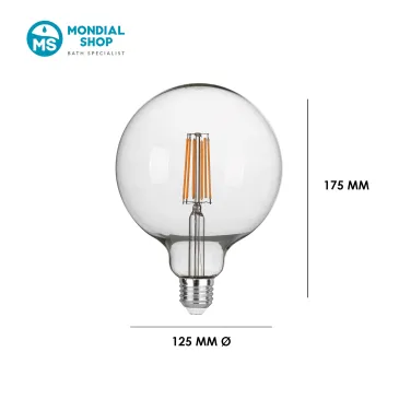 E27 8W LED-Glühbirne | Mondialshop