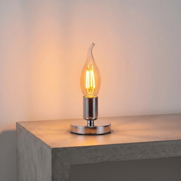 Lampadina LED E14 Classe A Filamento Soffio 2.3W Luce Calda