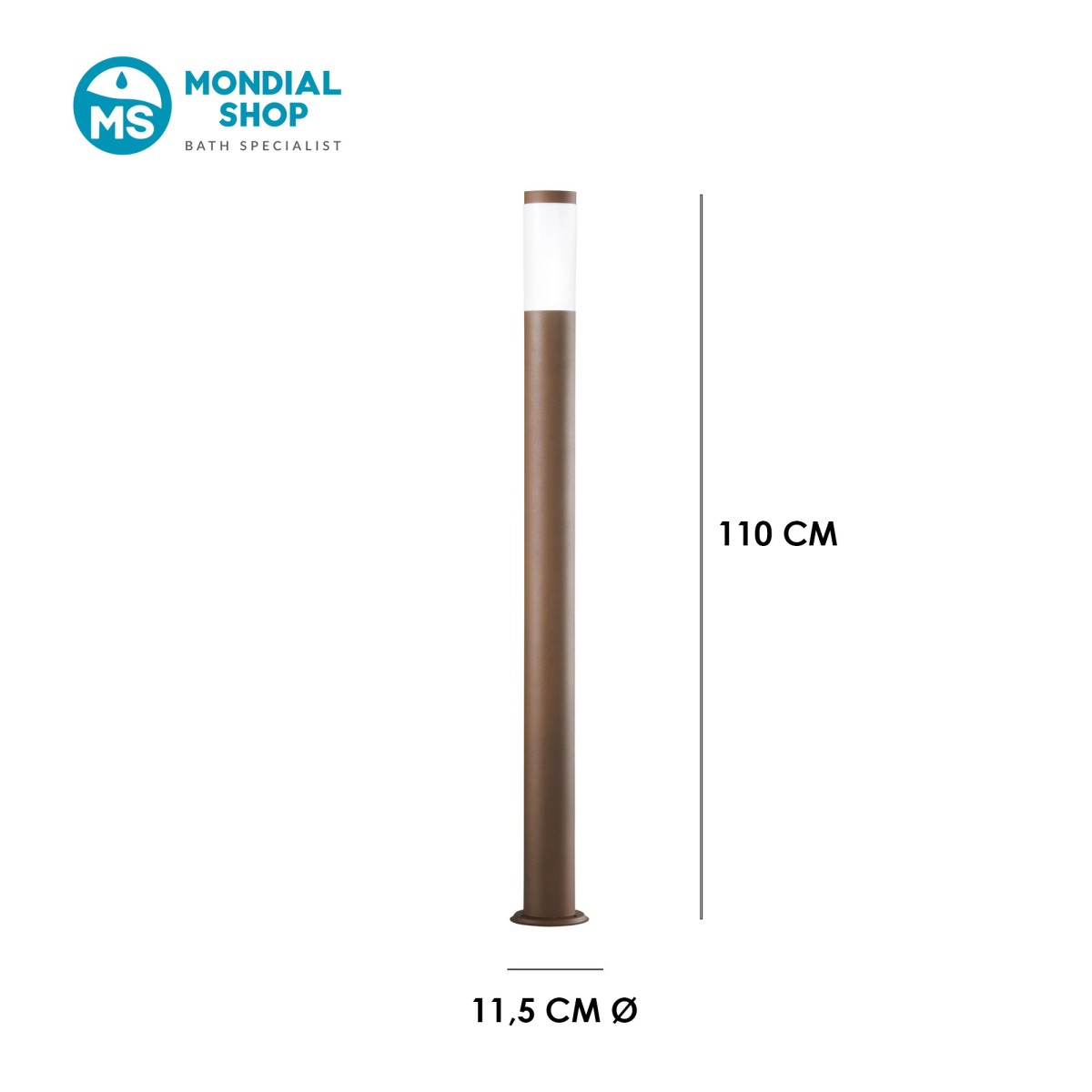 Borne d'éclairage extérieur IP44 | Mondialshop