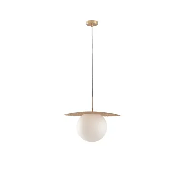 Suspension moderne E27 noire ou dorée | Mondialshop