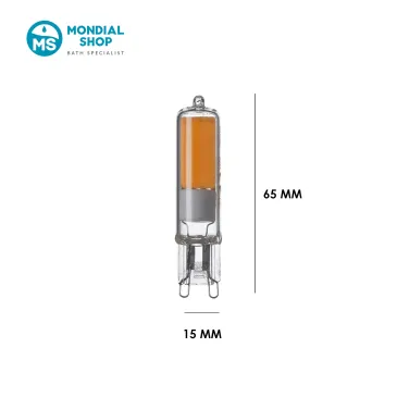 G9 4W LED-Lampen, Warmweiß | Mondialshop