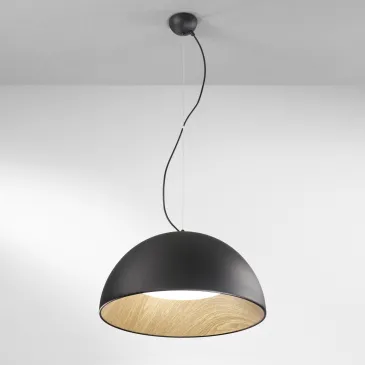 Sospensione LED Circolare Oro o Nero | Mondialshop