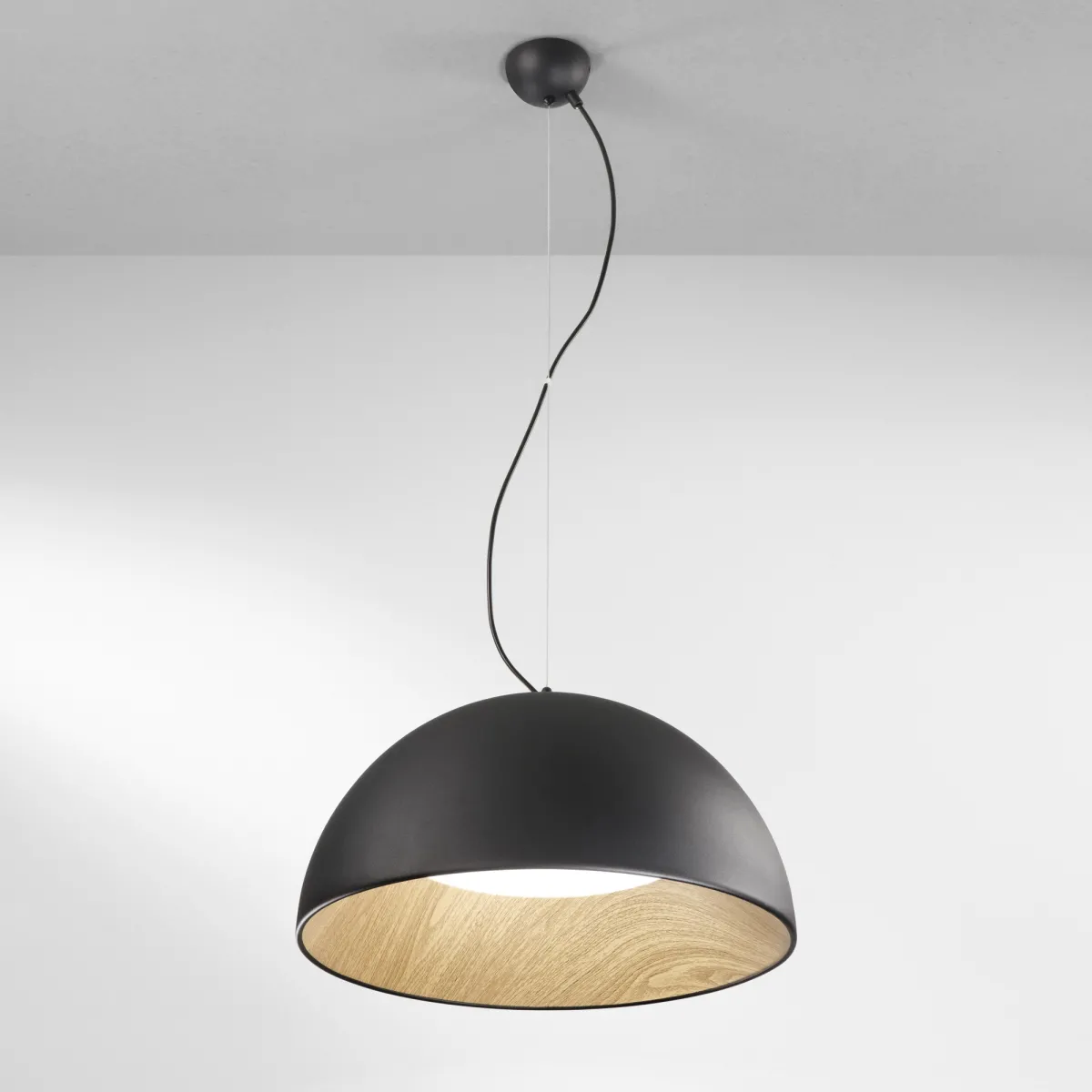 Sospensione LED Circolare Oro o Nero | Mondialshop