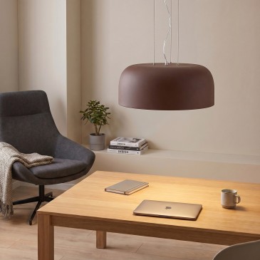 Sospensione 4xE27 in Bianco o Bronzo | Mondialshop