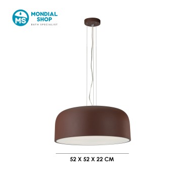 Sospensione 4xE27 in Bianco o Bronzo | Mondialshop