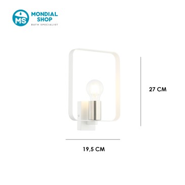 Moderne Wandleuchte E27 | Mondialshop