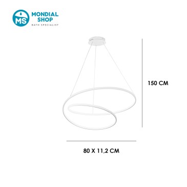 Sospensione LED Lineare 60W 3 Varianti | Mondialshop