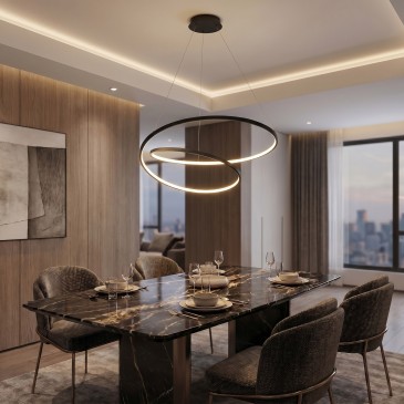 60-W-LED-Pendelleuchte, linear, 3 Varianten | Mondialshop