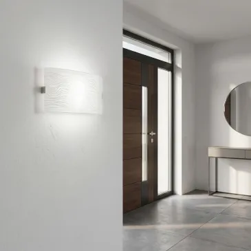 Applique Moderna Bianca 2XE27