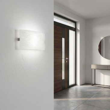 Moderne weiße Wandleuchte...