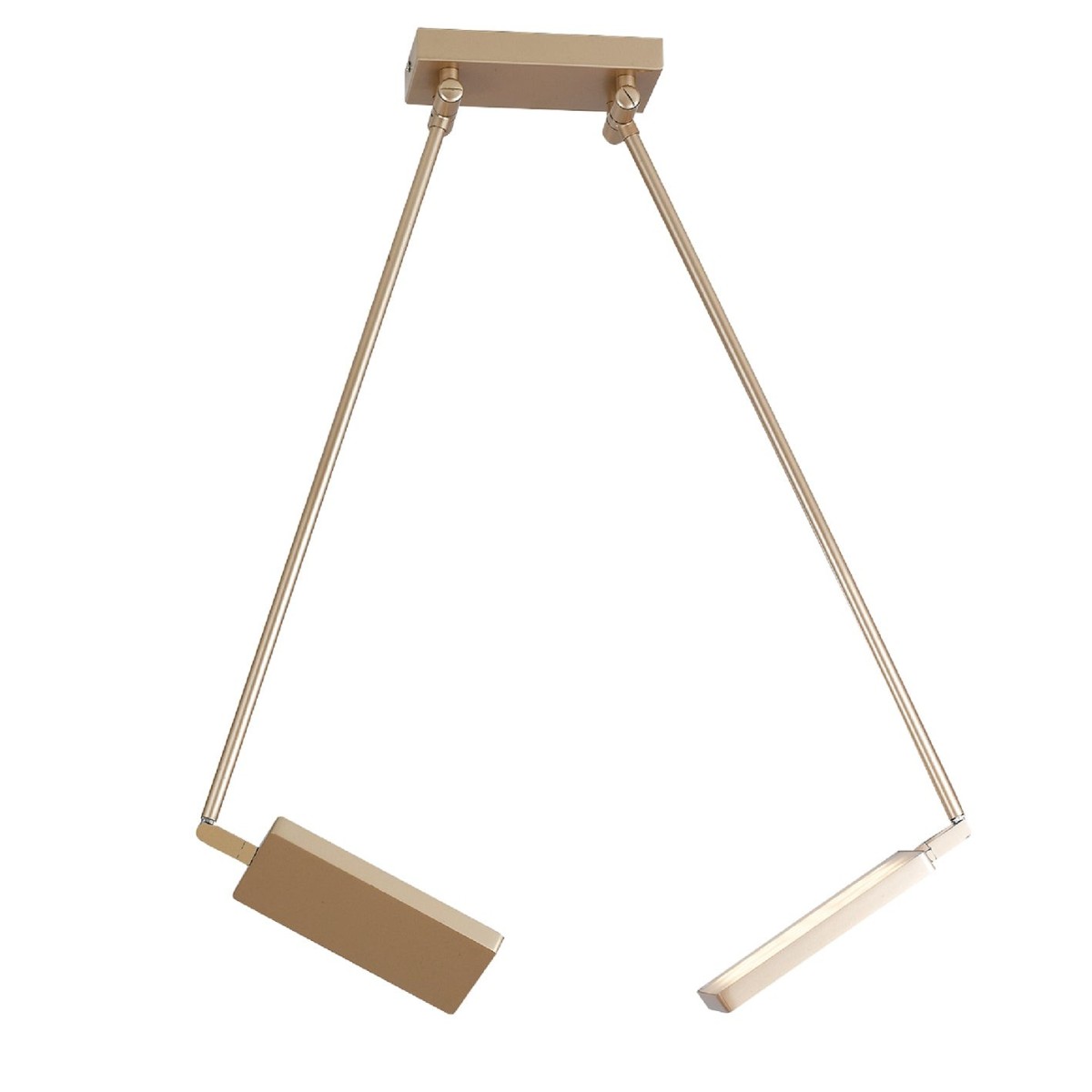 Plafoniera moderna LED orientabile in 4 colori design...