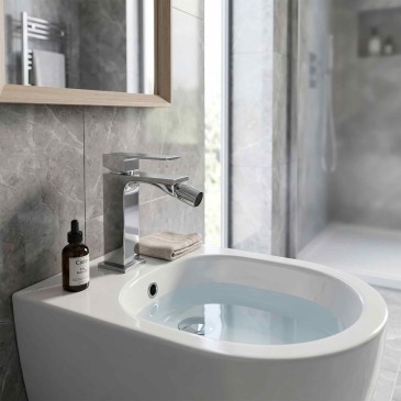 Rubinetto bidet quadrato economico di design TBOL