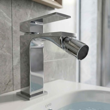Miscelatore bidet quadrato...