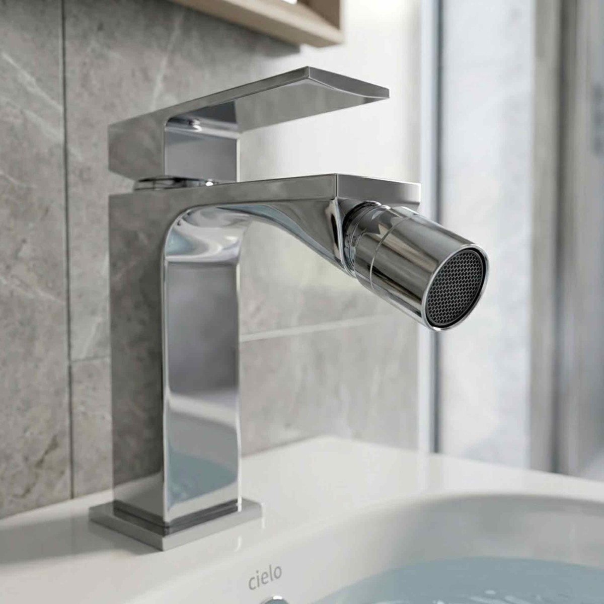 Robinet de bidet carré économique design TBOL