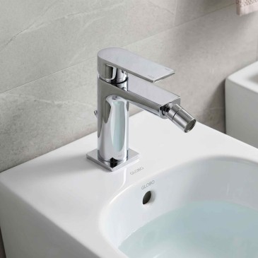 Mitigeur de bidet chromé Alpha Designer