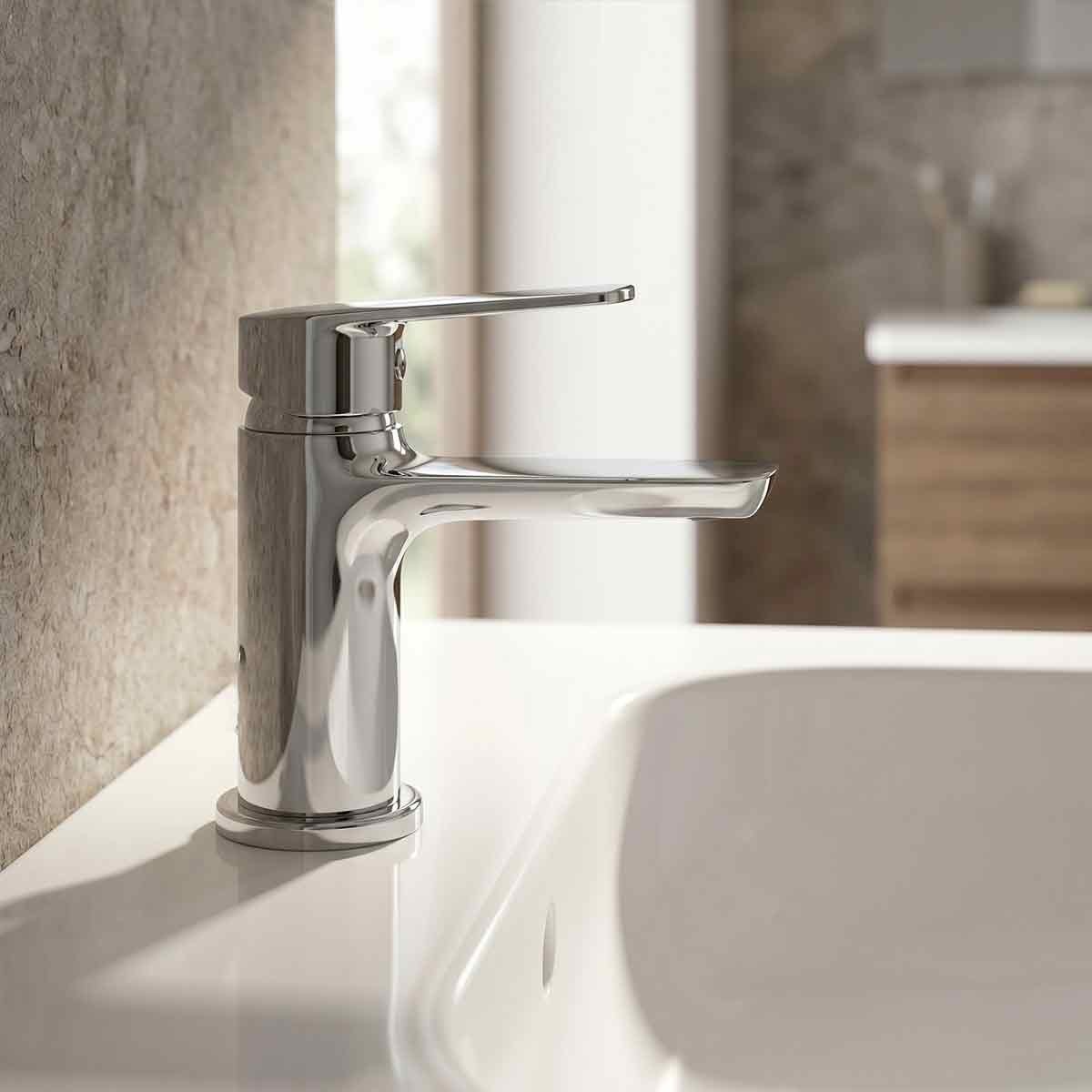 Einhand-Waschtischmischer im coolen Design