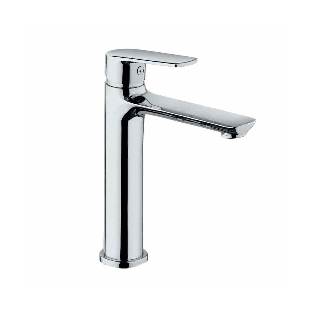Mitigeur de lavabo design funky à levier unique et bec haut