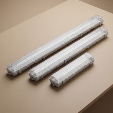 Plafoniera LED Lineare in 3...