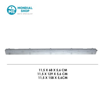 Scheda tecnica plafoniera LED lineare ATLANTIC