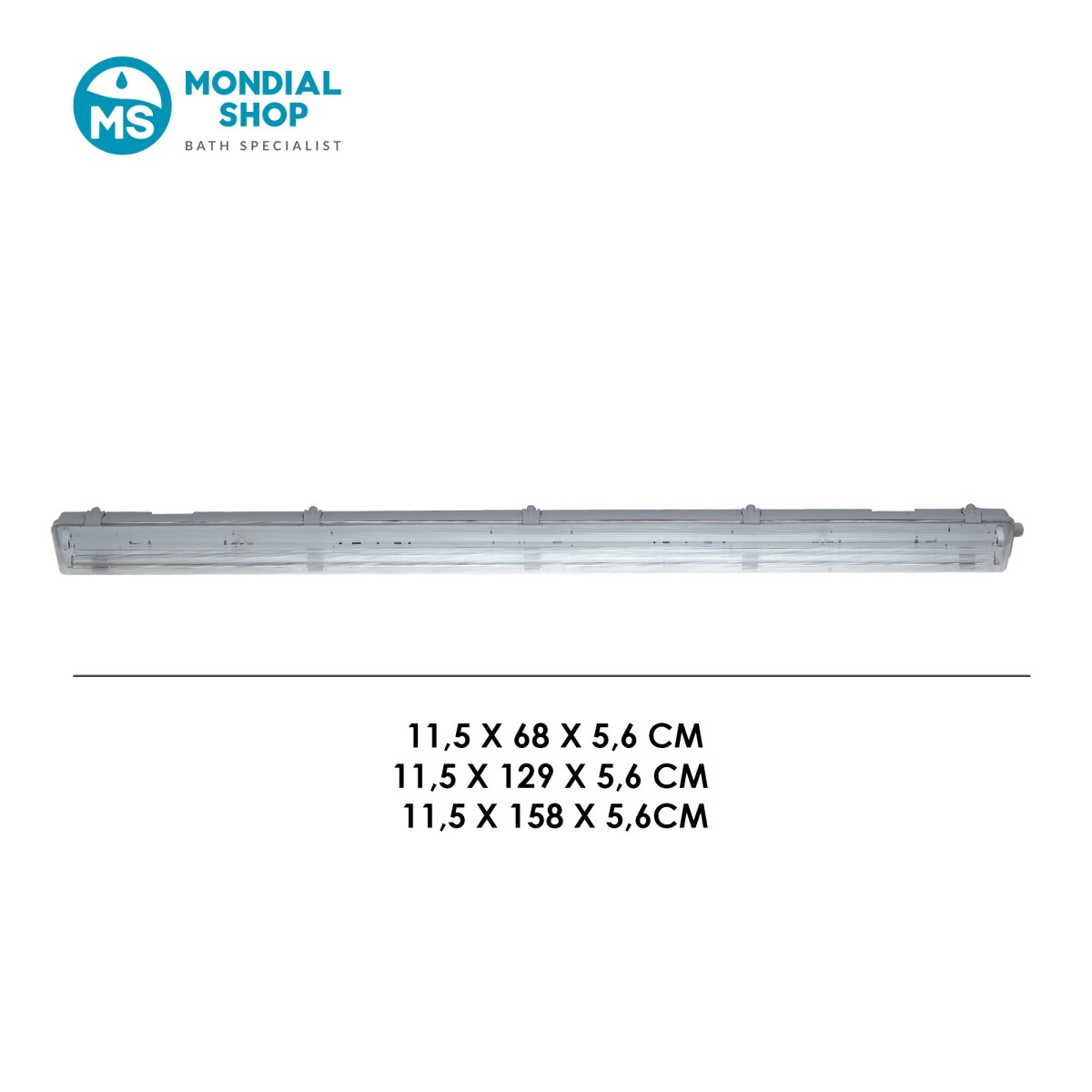 Plafonnier linéaire LED pour garages et ateliers |...