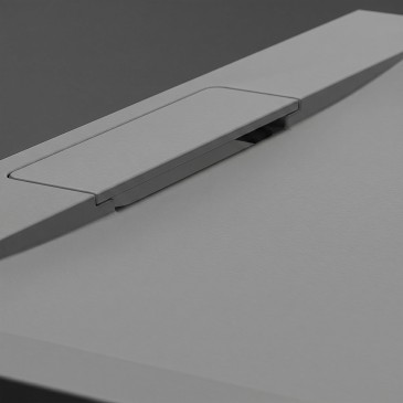 Piatto Doccia Grigio Chiaro Effetto Pietra Design | Vincent