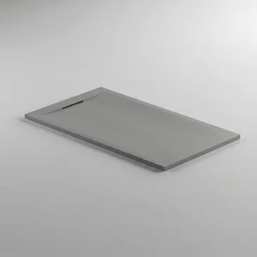 Piatto Doccia Grigio Chiaro Effetto Pietra Design | Vincent